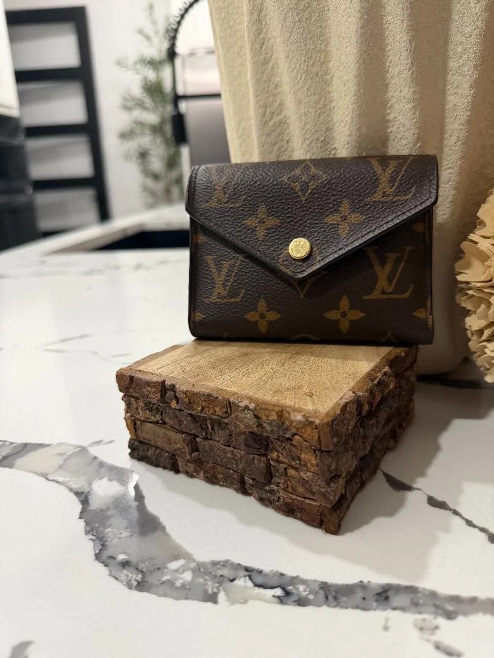 **SOLD** Louis Vuitton Toiletry Monogram Victorine Wallet Armagnac